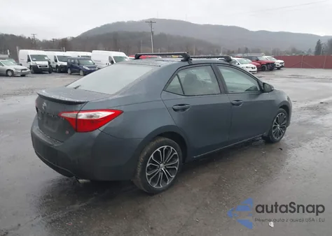 2016 Toyota Corolla S Plus from USA, damaged, VIN 2T1BURHE8GC504815